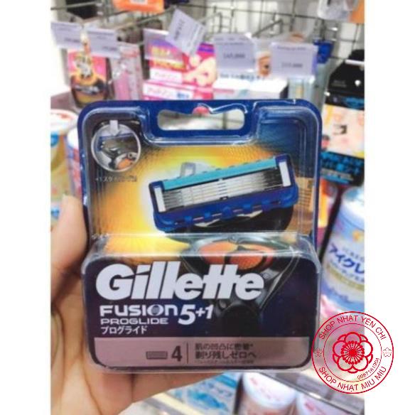 Lưỡi Dao Cạo Râu Gillette 5+1 Nhật bản