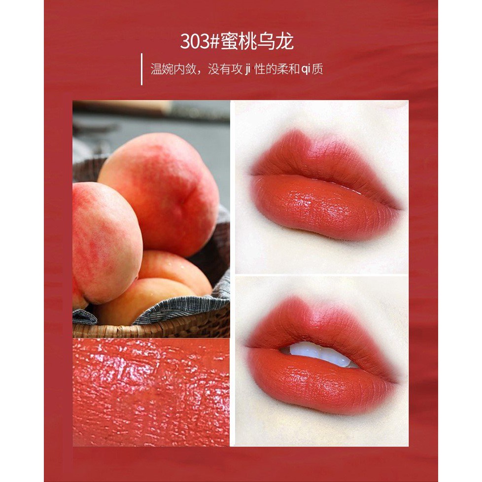 CHÍNH HÃNG Set 6 Cây Son Thỏi HengFang Lipstick Hàng Mới