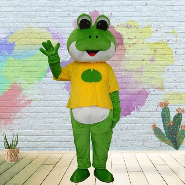 MASCOT ẾCH XANH