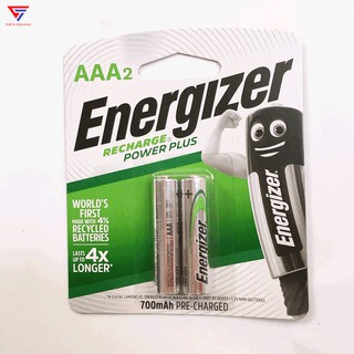 1 Vỉ Pin Sạc AAA  đũa Energizer, Ansmann, Camelion Chính Hãng