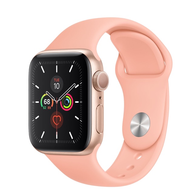 [Mã ELMS5TR giảm 5% đơn 5TR] Đồng hồ thông minh Apple Watch Series 5 GPS Aluminum Case Sport Band - Hàng nhập khẩu