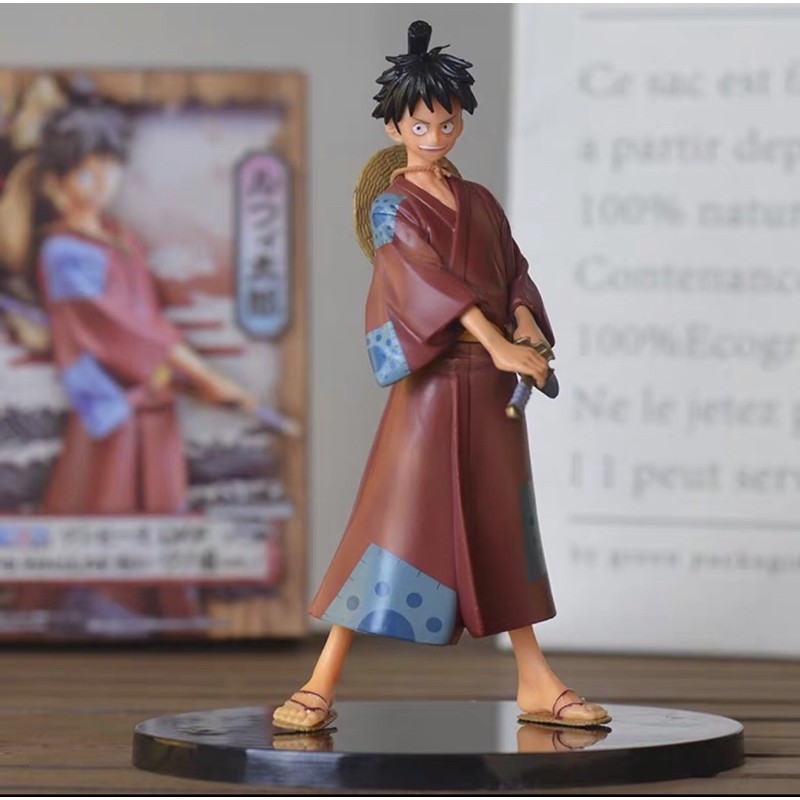 Ảnh thật ✨ Mô hình nhân vật Luffy - Sanji - Zoro 17cm ✨ One Piece