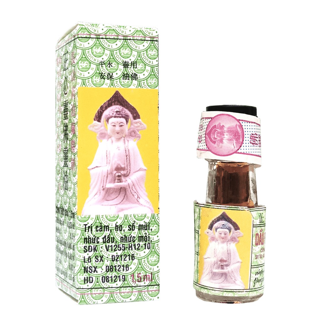 (1HỘPX10CHAI) Dầu Phật Linh Trường Sơn (1.5ml)