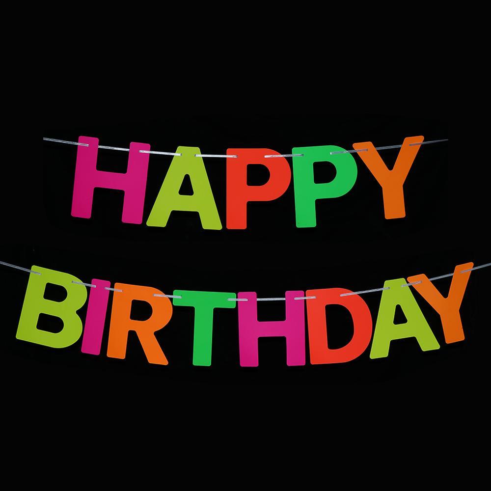 Dây Giấy Dạ Quang Treo Trang Trí Tiệc Cưới DIY