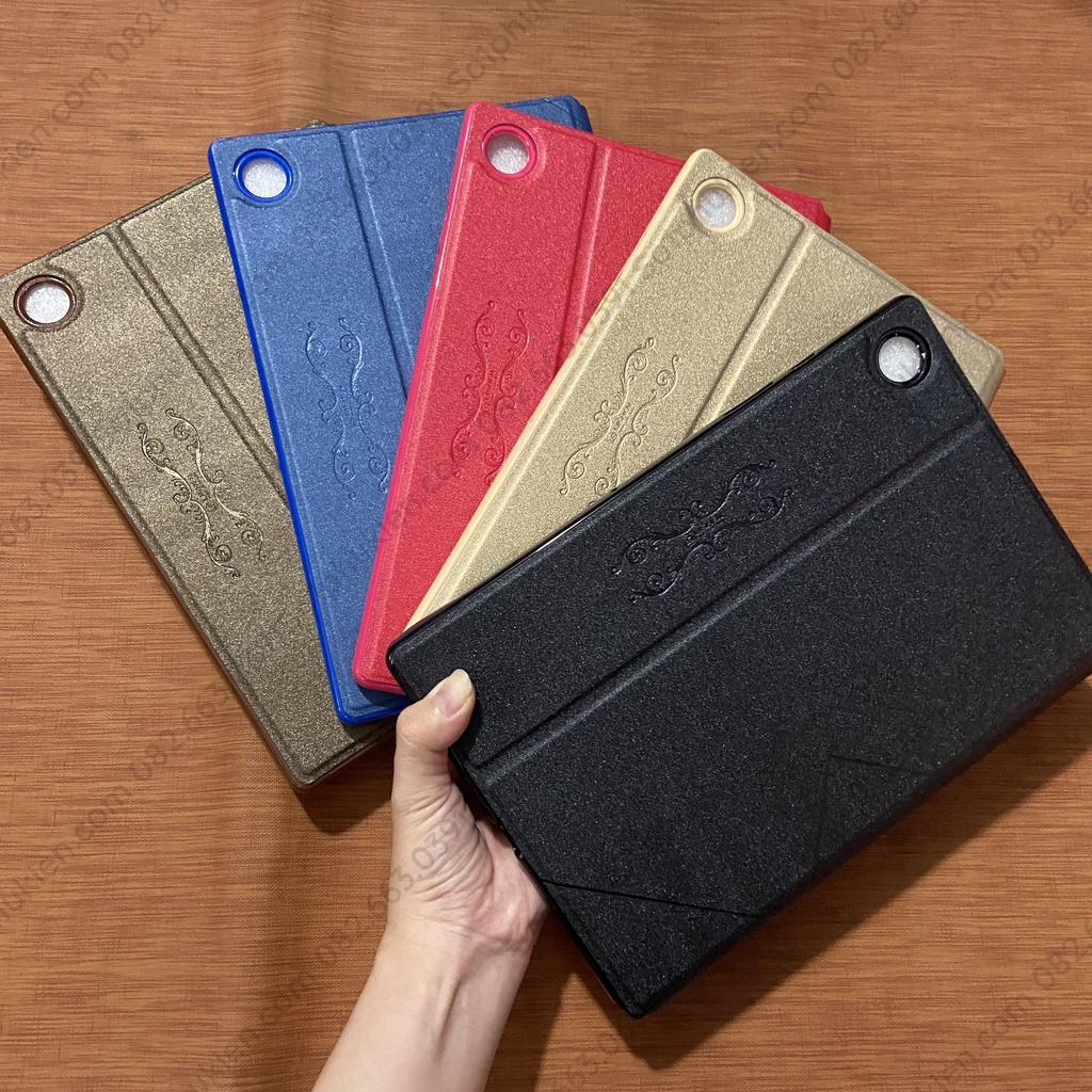 Bao da samsung Tab A8 2022 10.5 inch (mã SM X205 X200) hiệu Lishen cao cấp, bền đẹp hút mồ hôi