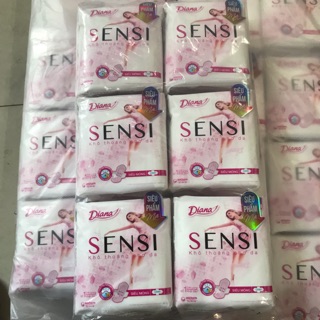 Bịch băng vệ sinh SENSI 6 gói siêu mỏng cánh- không cánh