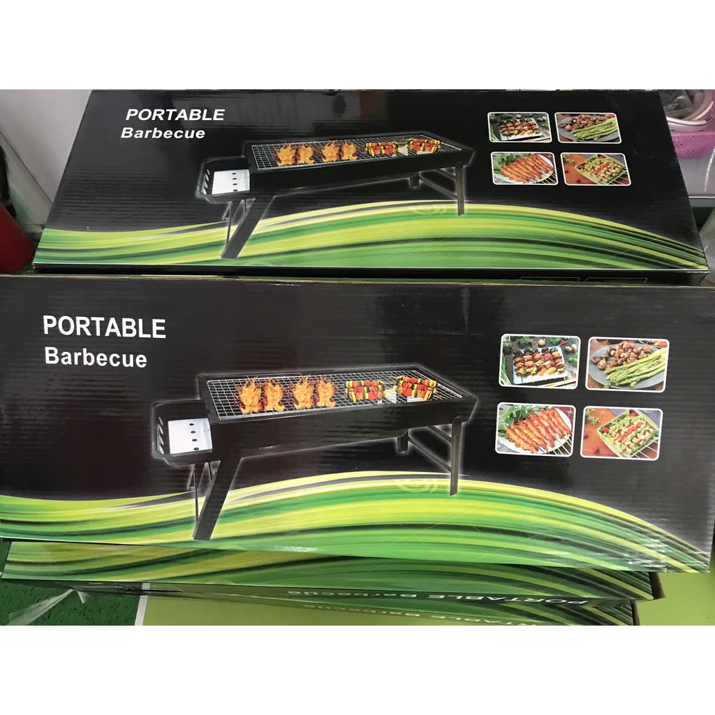 Bếp nướng than hoa BBQ ngoài trời cao cấp