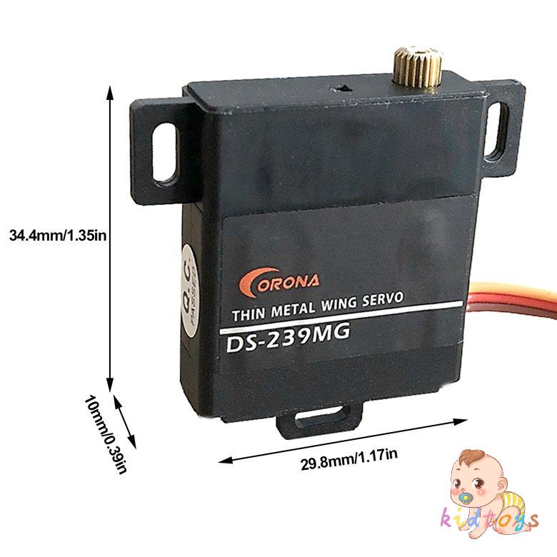 Corona DS239MG Digital Thin Metal Wing Servo Metal 4.6kg / 0.15sec / 22g Servo