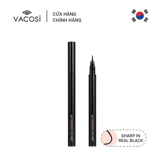 [Hàng chính hãng] Bút Kẻ Mắt Nước Siêu Lì Sắc Mảnh Vacosi Pro Waterproof Eyeliner Pen 5ml