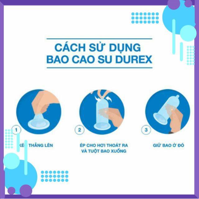 [CHÍNH HÃNG] Bao Cao Su Durex FETHERLITE ULTIMA (12 bao/ hộp) Siêu Mỏng, Đường Kính 52mm Giao Hàng Nhanh - Đức An