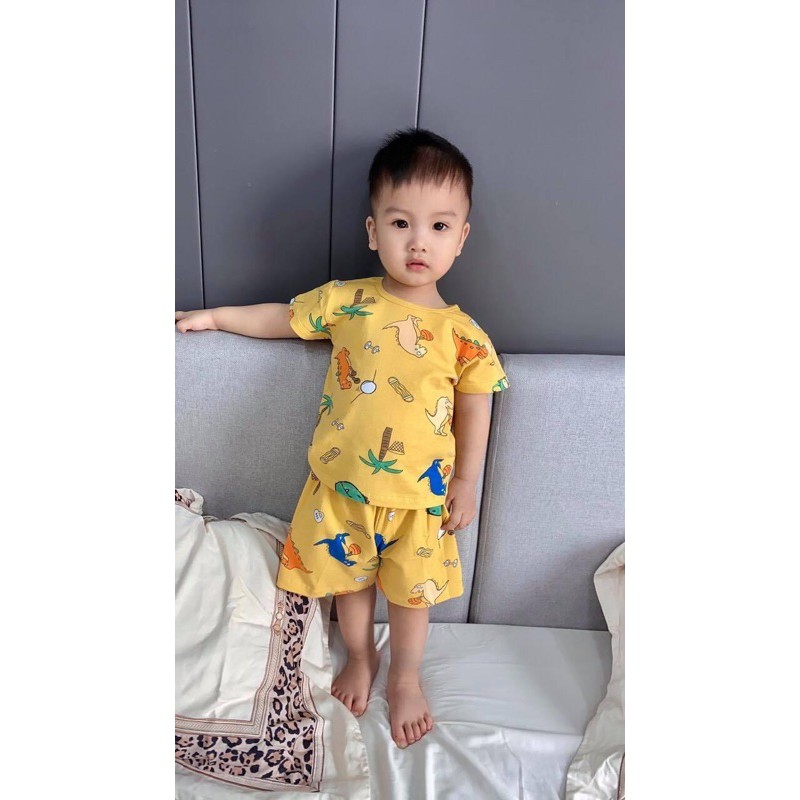 Bộ cotton in hình Litter Me mềm, mịn