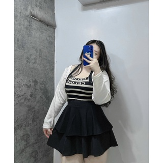 Áo len ống chéo lưng sexy