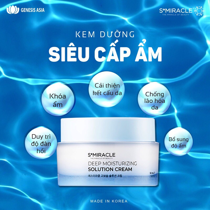 Kem Siêu Cấp Ẩm Solution Cream Hàn Quốc