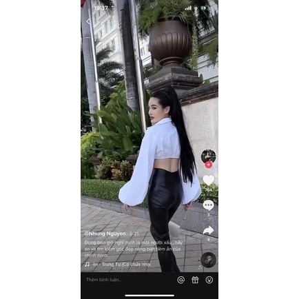 Tóc giả cột thẳng cao cấp dài 85 cm ❤️ freeship 50k❤️