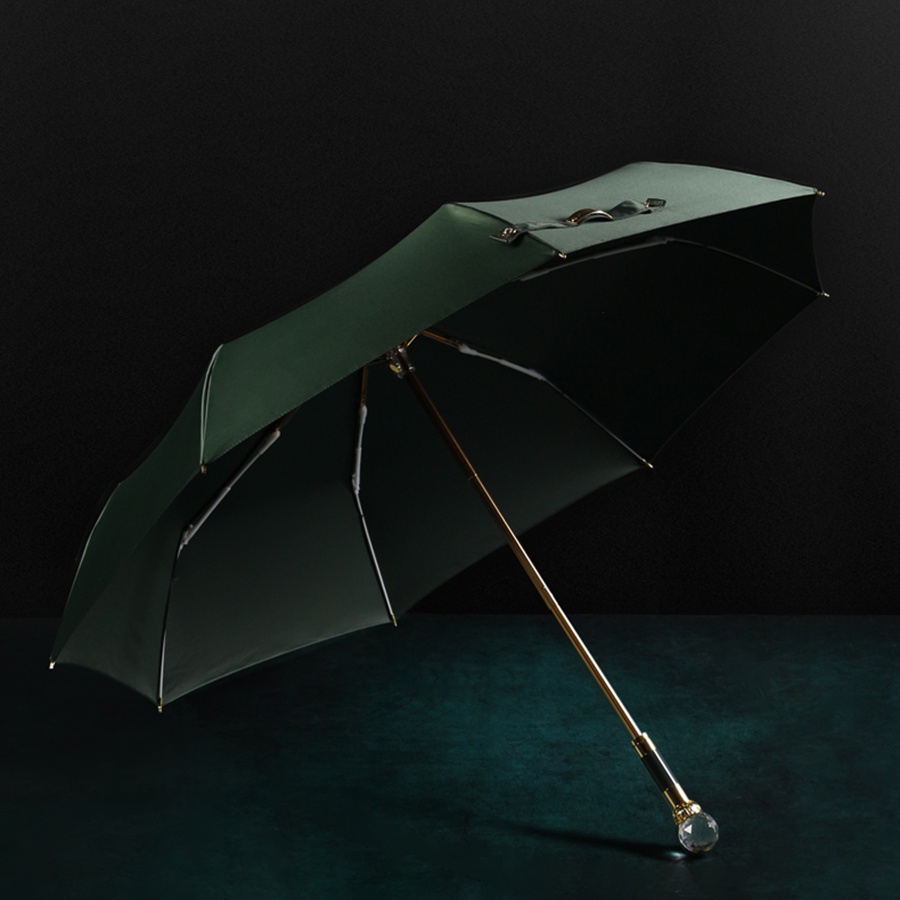 Ô dù che nắng mưa, chống tia UV DanMunier Long-handle cao cấp