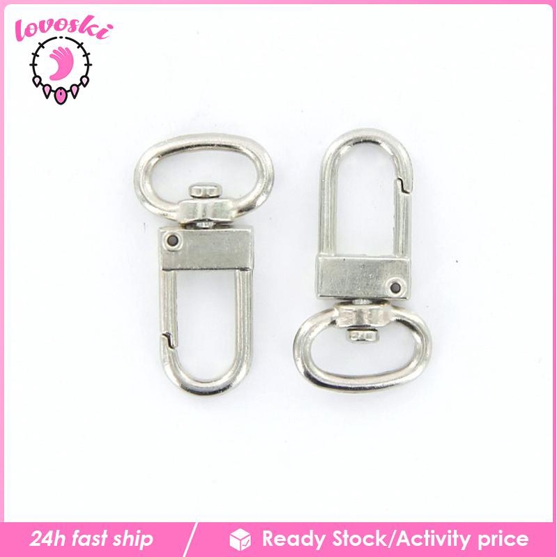 [Lovoski] Set 10 Móc Khóa Tôm Hùm Xoay 20mm Thủ Công