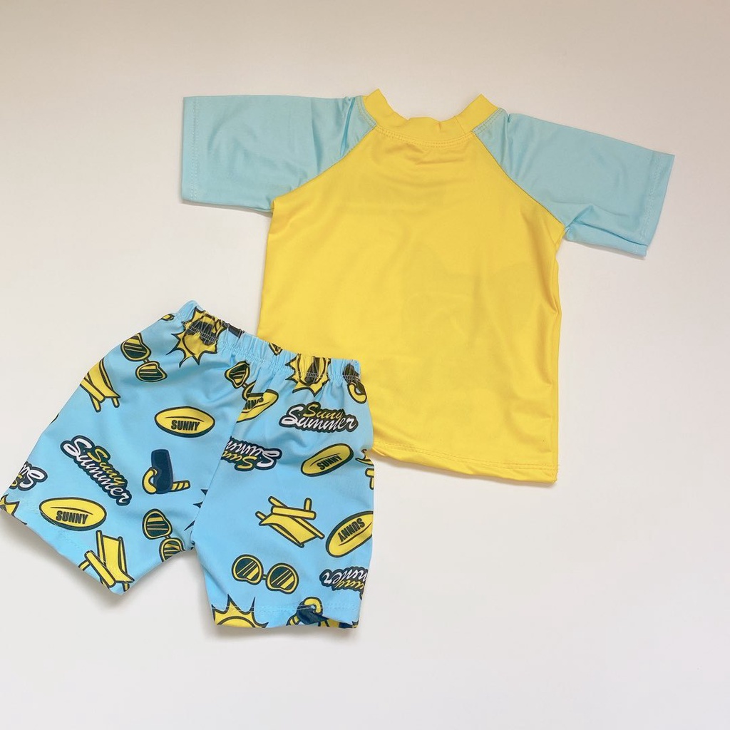 ( Size 09-32 kg) MẪU CHÓ LƯỚT VÁN -  Đồ bơi bé trai - đồ bơi bé trai dễ thương - Kelly Wang