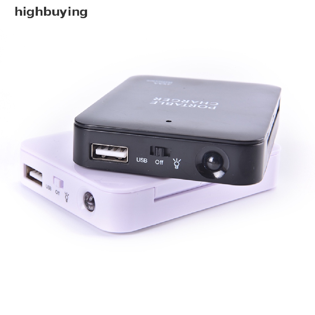 HBVN Belle 4 Slots AA Batteries External USB Rechargeable AA Lithium Battery Charger Box Modish