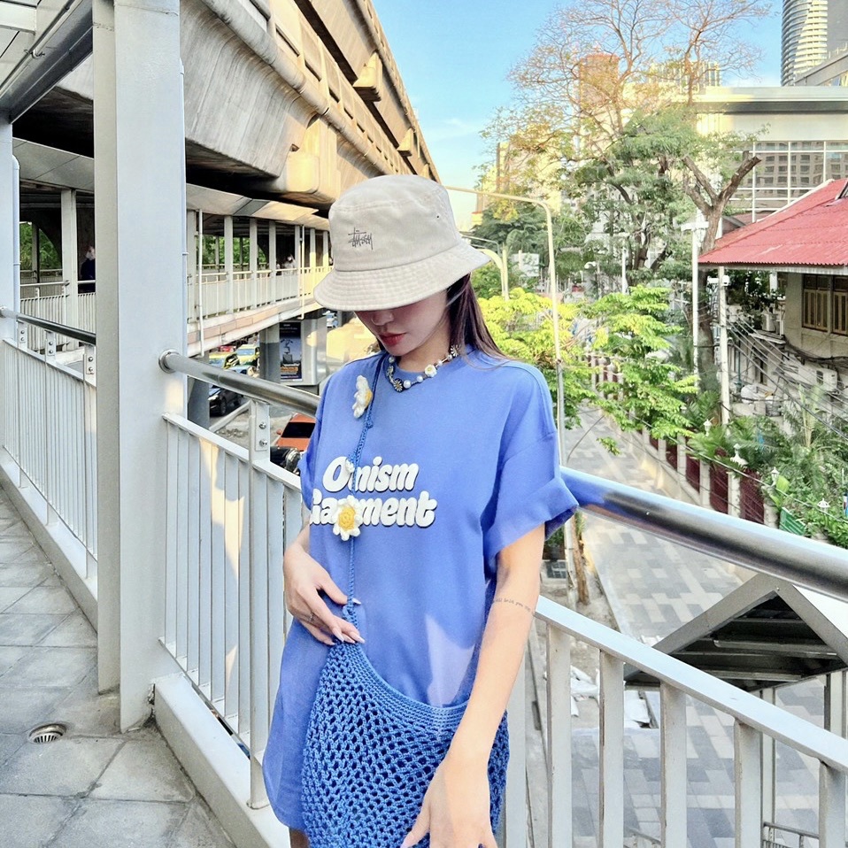 Túi đeo chéo summer hoa cúc Daisy handmade - Onism