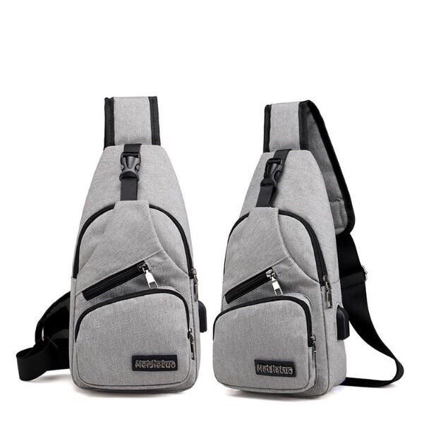 ❤️FREESHIP❤️ Túi Đeo Chéo Uniex Có Cổng Sạc USB -Tặng Thắt Lưng Da Cao Cấp - unisex.shopp | BigBuy360 - bigbuy360.vn