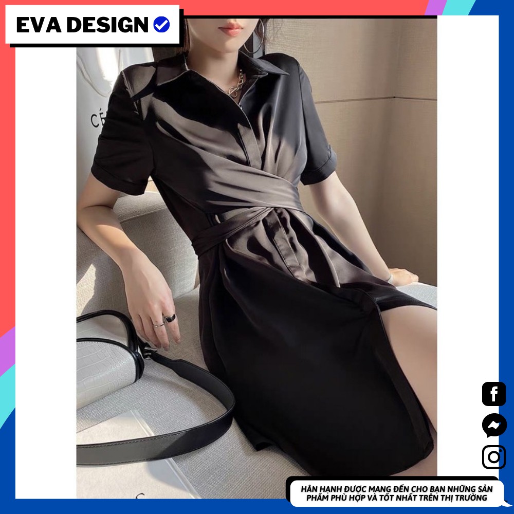 Váy lụa Thái sẵn đai buộc kiểu dáng siêu đẹp