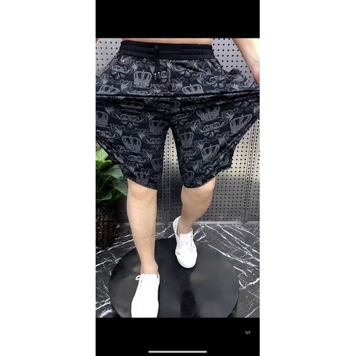 Quần Short Nam Hoạ Tiết Trẻ Trung#Short Thun Co Giãn 4 Chiều
