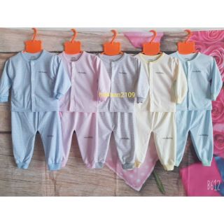 Bộ quần áo cotton nỉ cho bé sơ sinh - 10kg