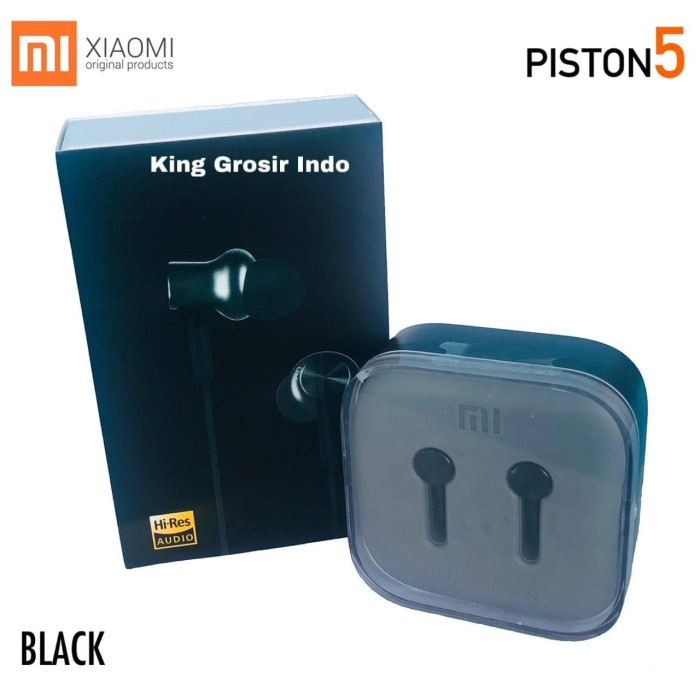 Tai Nghe Xiaomi Piston 8 Mi8 Pro Hd Hi-res Màu Đen