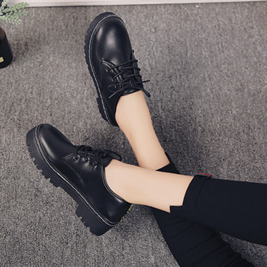 Giày uzzang Oxford Doctor Nữ