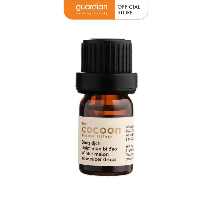 Dung Dịch Chấm Mụn Bí Đao Ngăn Ngừa Mụn Cocoon Winter Melon Acne Super Drops 5ml