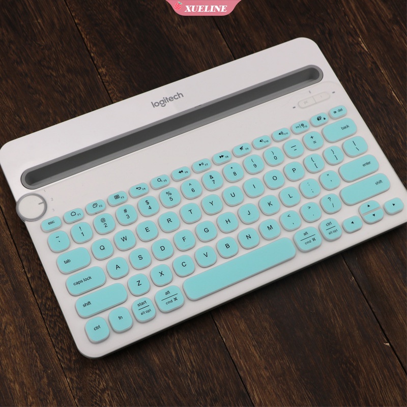 Vỏ bảo vệ bàn phím Bluetooth không dây LogiTech K480 bằng silicon nhiều màu