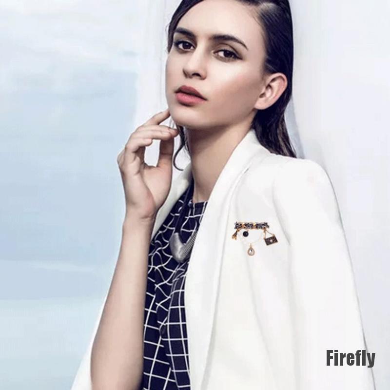 1 Trâm Cài Áo Đính Ngọc Trai Sang Trọng