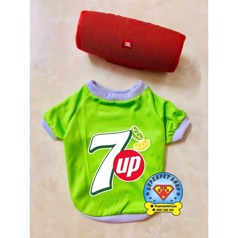 ÁO THÚ CƯNG LOGO NƯỚC NGỌT 7UP SIÊU XINH GIÁ RẺ