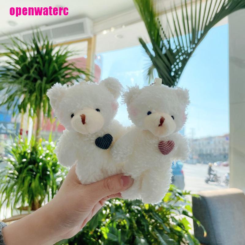 Móc khóa gấu bông mềm mại xinh xắn dễ thương