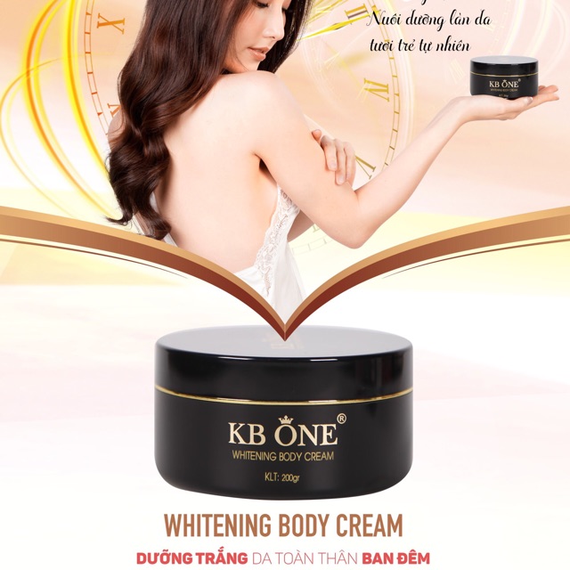Kem dưỡng trắng da body
