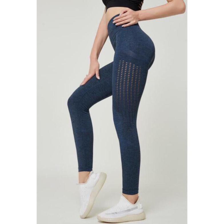 [EMMA] Quần Tập Gym Nữ Yoga [LEGGING] ECHT Đục Lỗ [ĐỒ TẬP]