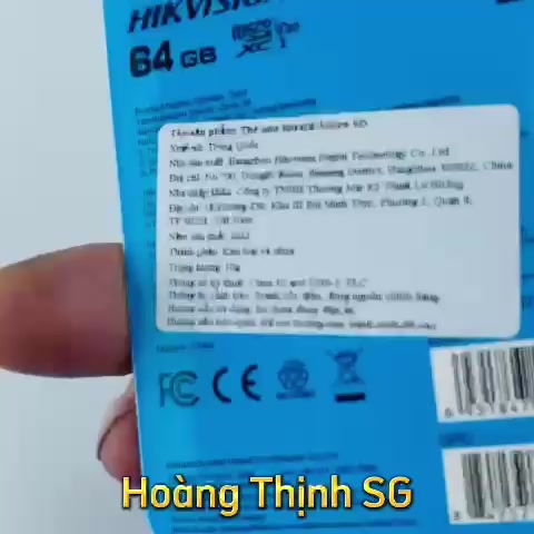 Thẻ nhớ 64GB 32GB microSD Hikvision D1, thẻ nhớ 64GB microSD cho camera - Hàng chính hãng | BigBuy360 - bigbuy360.vn