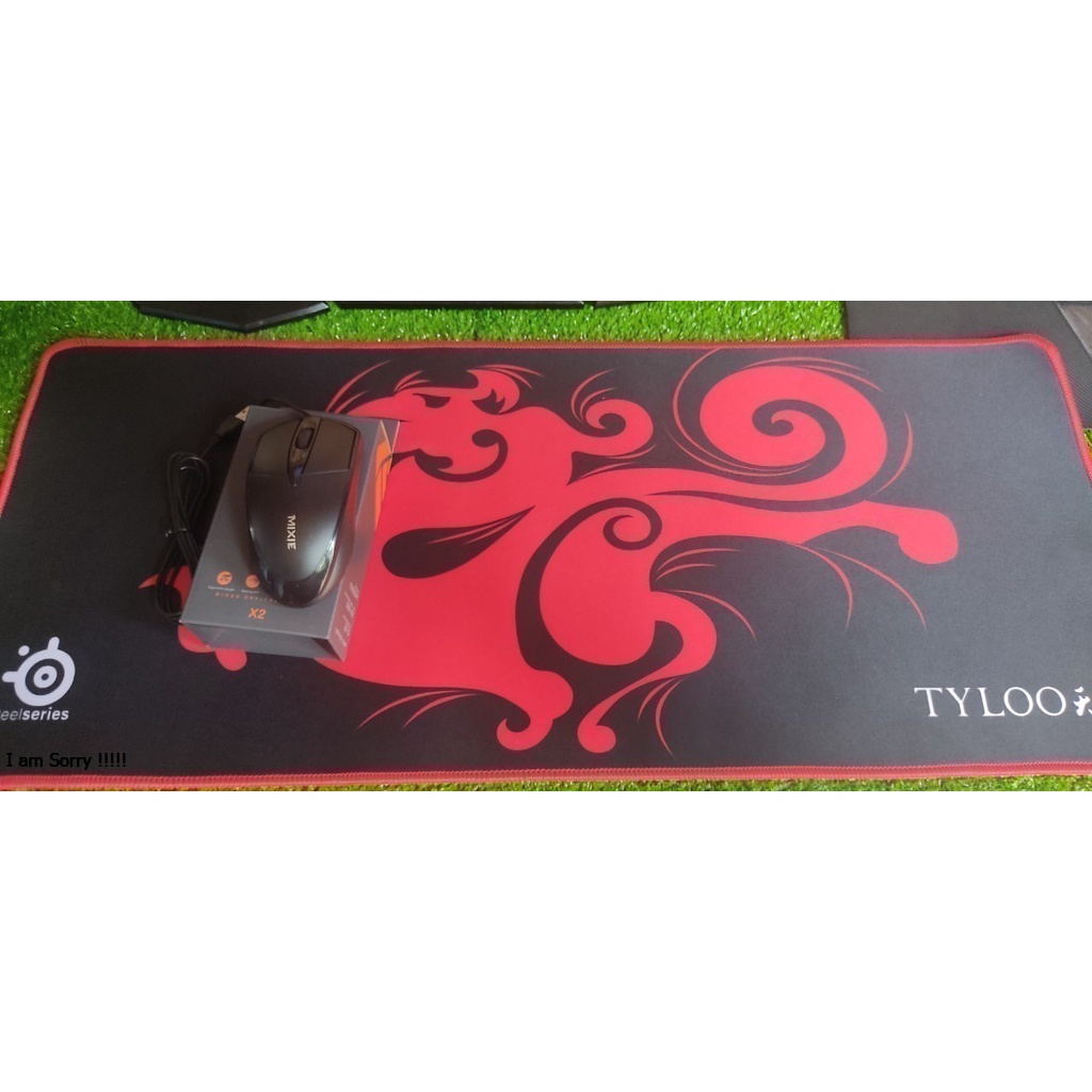 Combo 2 sản phẩm chuột có dây Mixie x2 + lót bàn phím cả chuột Tyloo