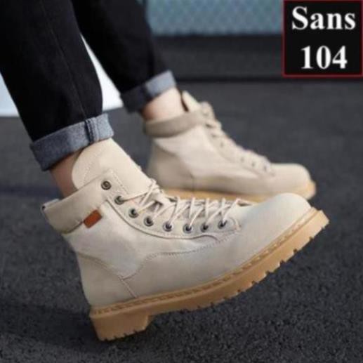 xc G [RẺ VÔ ĐỊCH] [SIÊU PHƯỢT] Giày Cao Cổ Unisex Da Lộn Da Thường Sans Shop Sans104 ️🥇 mới 2020 new · * ! ' : vc