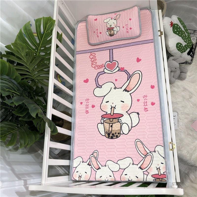 Chiếu cao su trẻ sơ sinh lụa đá thoáng khí có thể được thiết kế để làm chiếu mềm mẫu giáo rửa ngủ trưa của em
