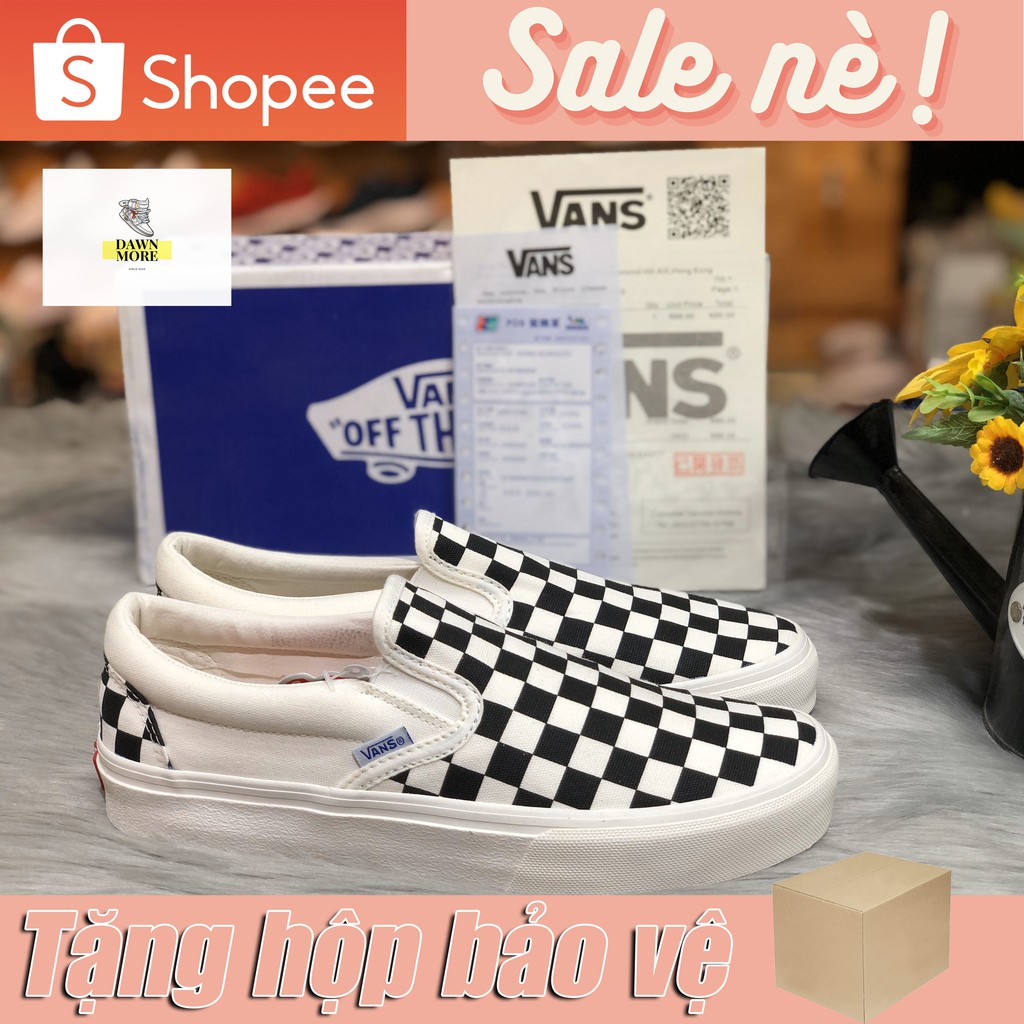 |DawnMore| Giày Thể Thao Vans Vault Caro CheckerBoard ( Box xanh + Bill + Box Bảo Vệ )