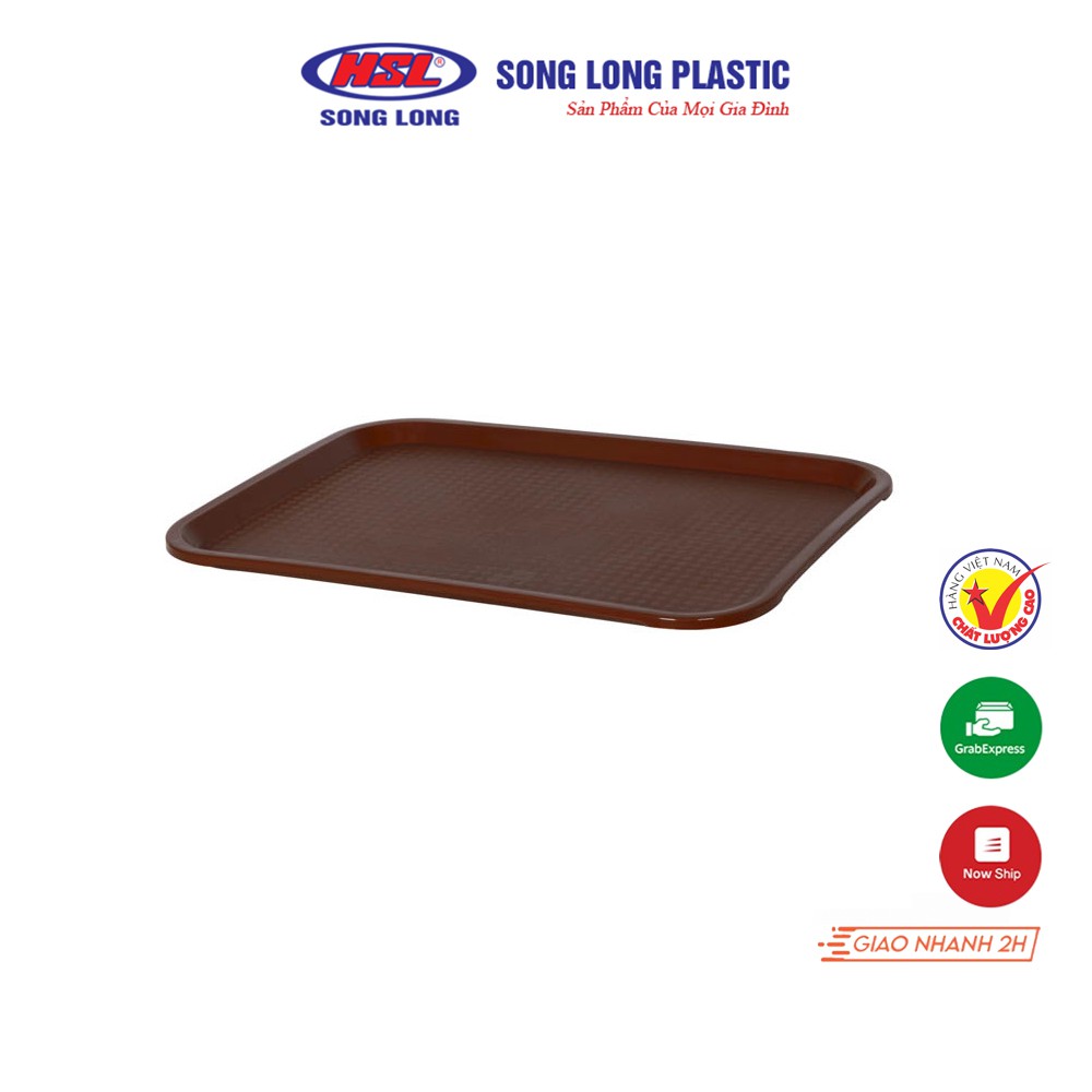 Khay Đựng Thức Ăn Chủ Nhật Hàn Quốc Song Long Plastic 2627 100% nhựa nguyên sinh, an toàn thực phẩm