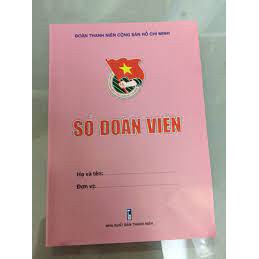 Sổ đoàn viên màu hồng