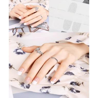 Bộ dán móng tay dán nail sticker gồm 14 móng, không thấm nước,độ đàn hồi cao YMX 301 302 304