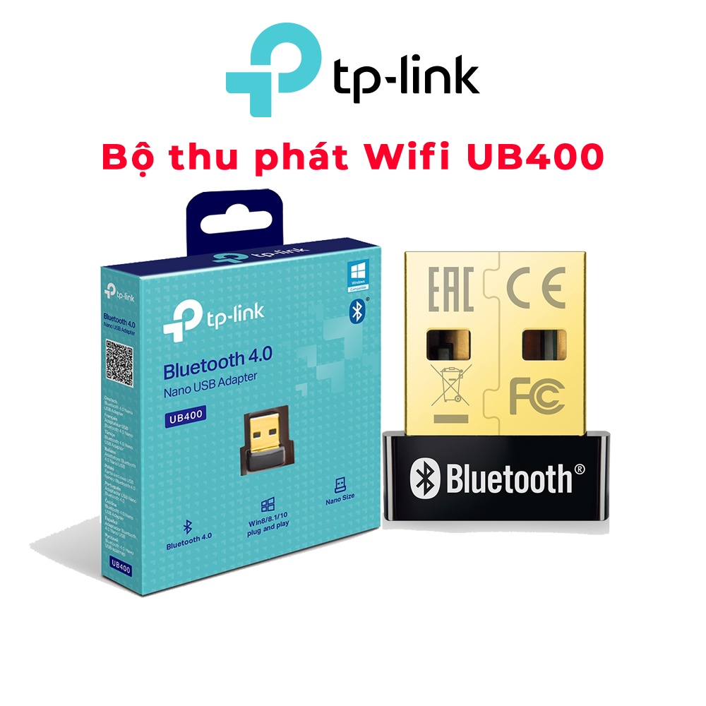 TP-Link UB400 Bộ thu phát Bluetooth 4.0 Cho Máy tính bàn, laptop