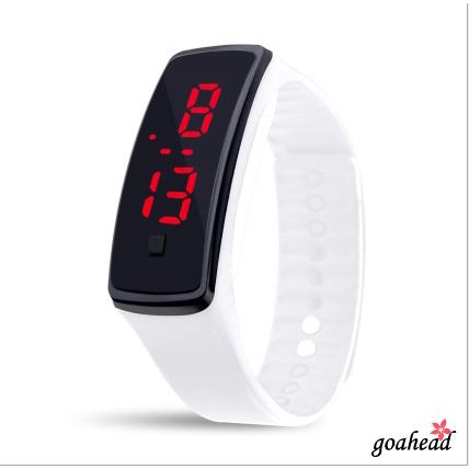 ☞❀❤♕GOANew Fashion Digital LED Sports Watch Unisex Silicone Men Women Wrist Watches