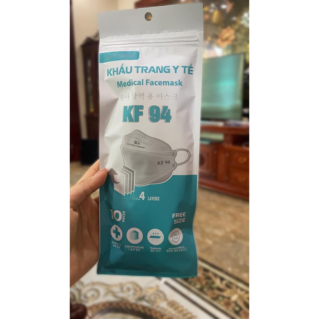 Khẩu trang DN MASK, tiêu chuẩn Hàn quốc KF94, gói 5 chiếc | BigBuy360 - bigbuy360.vn