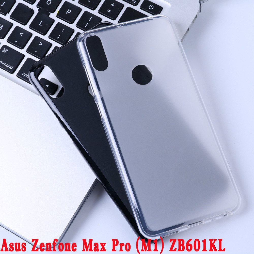 Ốp điện thoại TPU màu trơn đơn giản chất lượng cao cho Asus Phone 3 ROG2 Phone Zenfone Max Pro (M1) ZB601KL Max Plus(M2) ZB634K Max M2 ZB633KL 4 Max Pro zc554kl