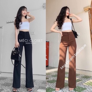 QUẦN SUÔNG CẠP CAO LOE ỐNG 2 CÚC