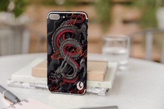Skin Dán Iphone Rồng Đỏ